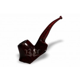 Cachimbo Bertoldi Maestro Briar 9mm Ebonite Peça Única
